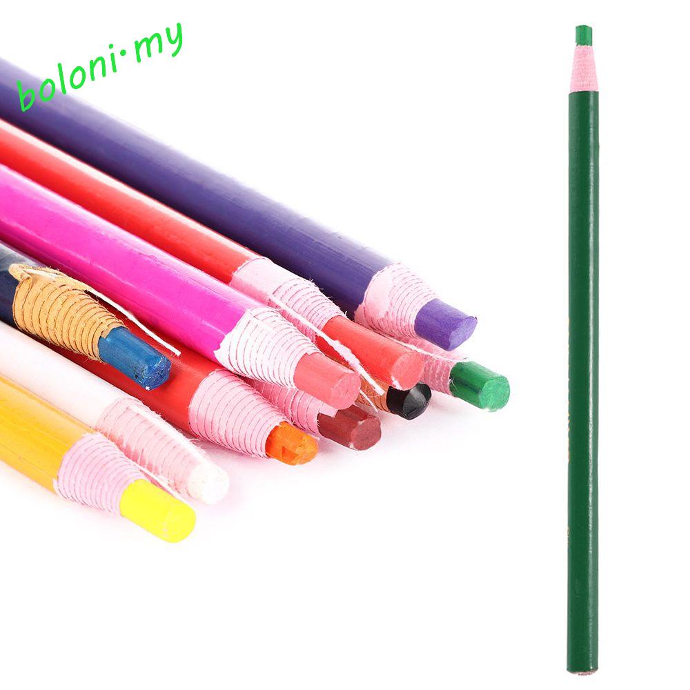 marcadores de tela de cuero sastre acolchar 24 lápices de tiza para coser herramientas de rastreo para hacer vestidos carpintero 