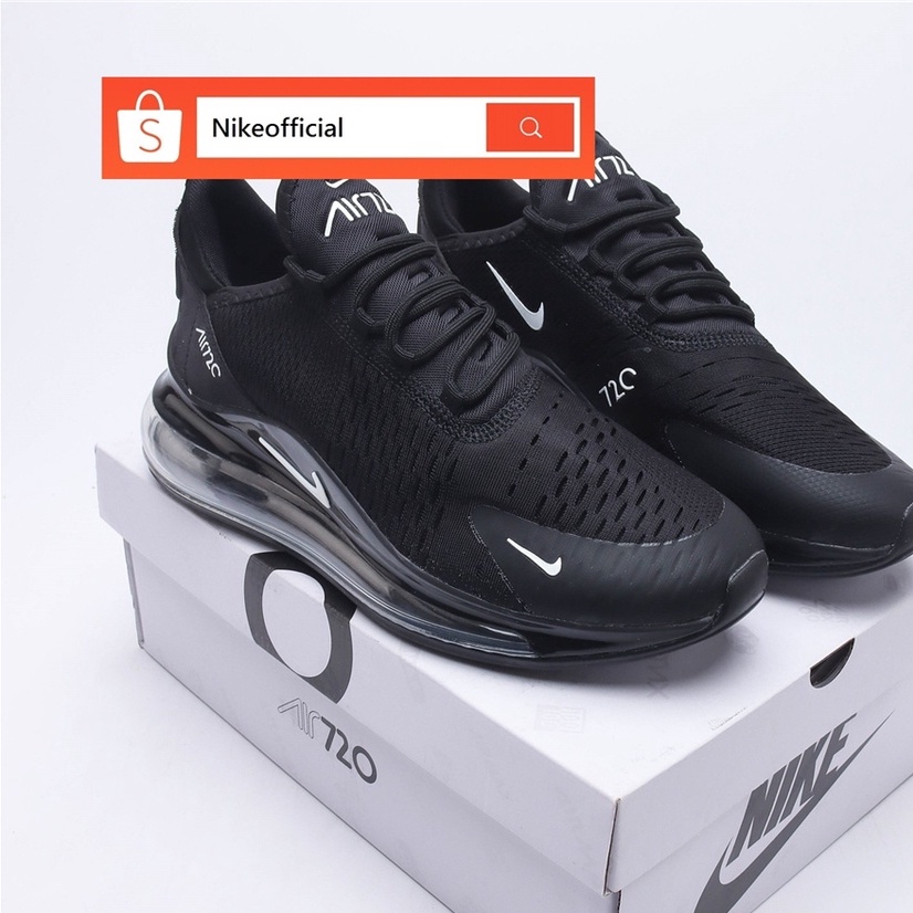 100 % Original Nike Air Max Negro Casual Zapatillas De Deporte Zapatos Para Hombres Y Mujeres | Shopee México