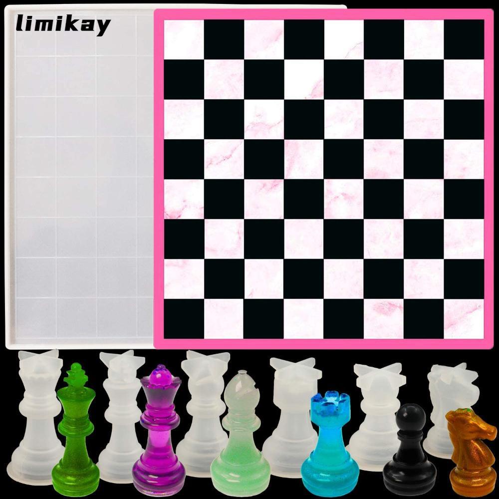juego de ajedrez para niños adultos Juego de Ajedrez Internacional Iriisy Moldes de Resina Epoxi 