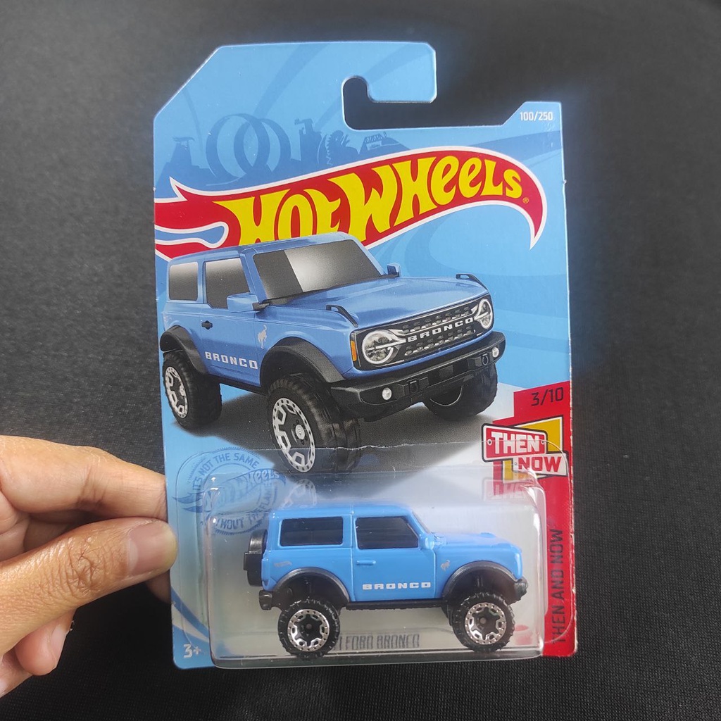 Hot Wheels Ford Bronco 21 Series Entonces Y Ahora Diecast Hotwheels Original Shopee México