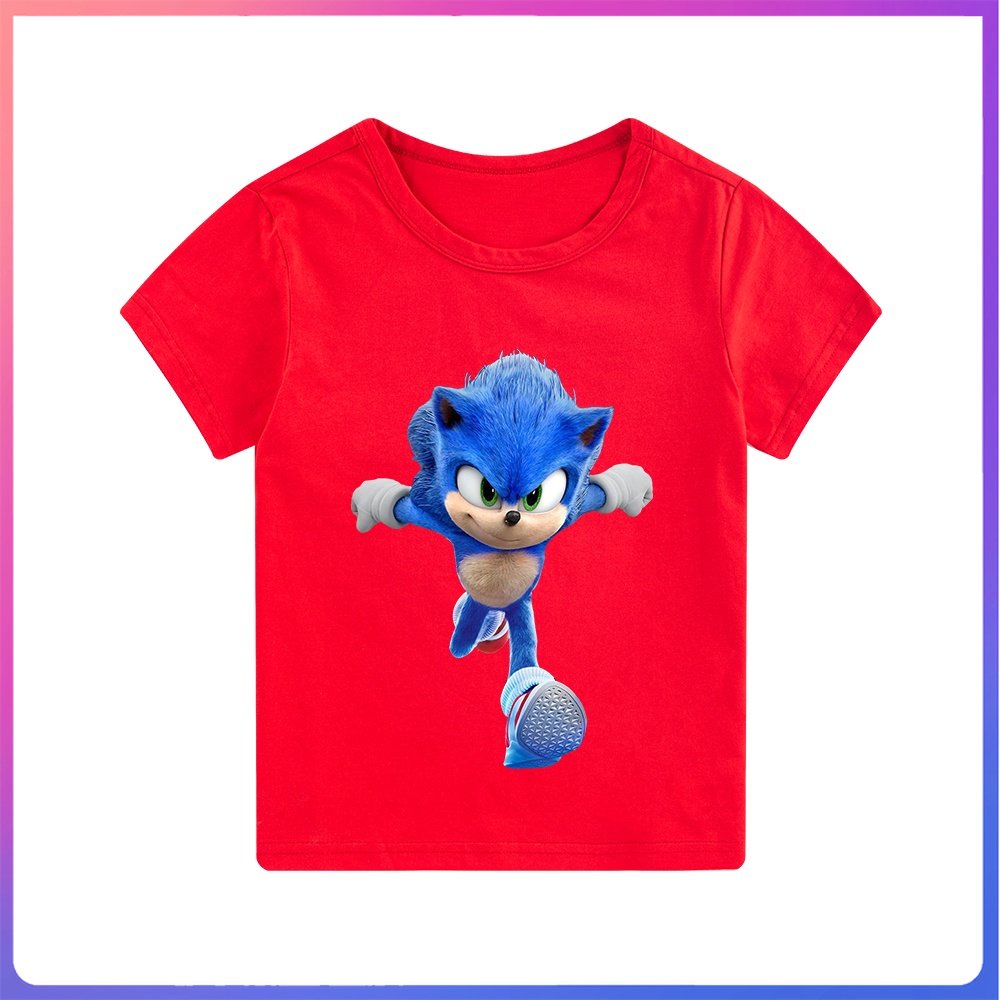 Cumpleaños para niños Sonic & friends Camiseta de béisbol Ropa Ropa unisex para niños Tops y camisetas Camisas de vestir y abotonadas 