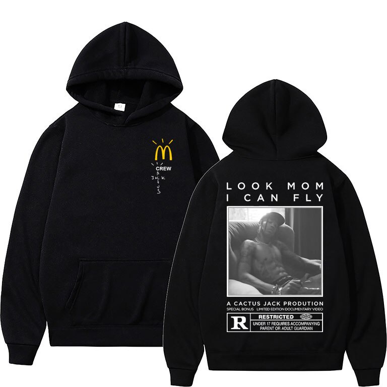平本蓮着用cactus jack reverse hoodie