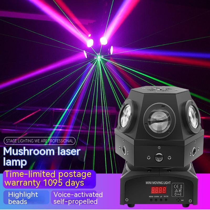 ktv Flash Láser Control De Voz Coloridas Luces Dedicadas Barra