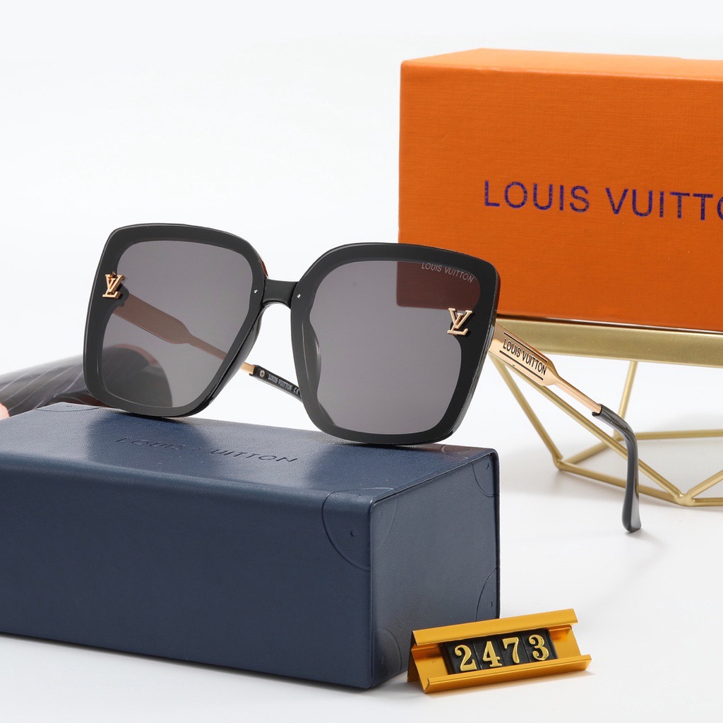 Lv Louis Vuitton Square Trend Retro Monopoly Gafas De Sol Modernas ​ top  Plano uv400