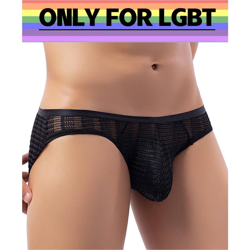 Calzoncillos De Para Hombres Ropa Interior Sexy Transparente Europea Americana GayCMF019 | Shopee México