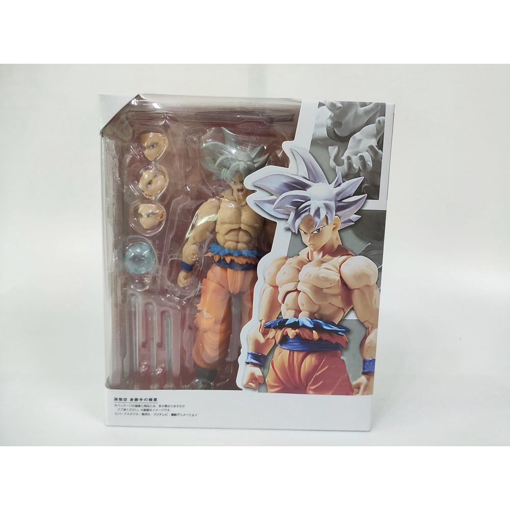 Anime Dragon Ball Z SHF Son Goku Ultra Instinct PVC Figura De Acción Caja  De Juguete | Shopee México