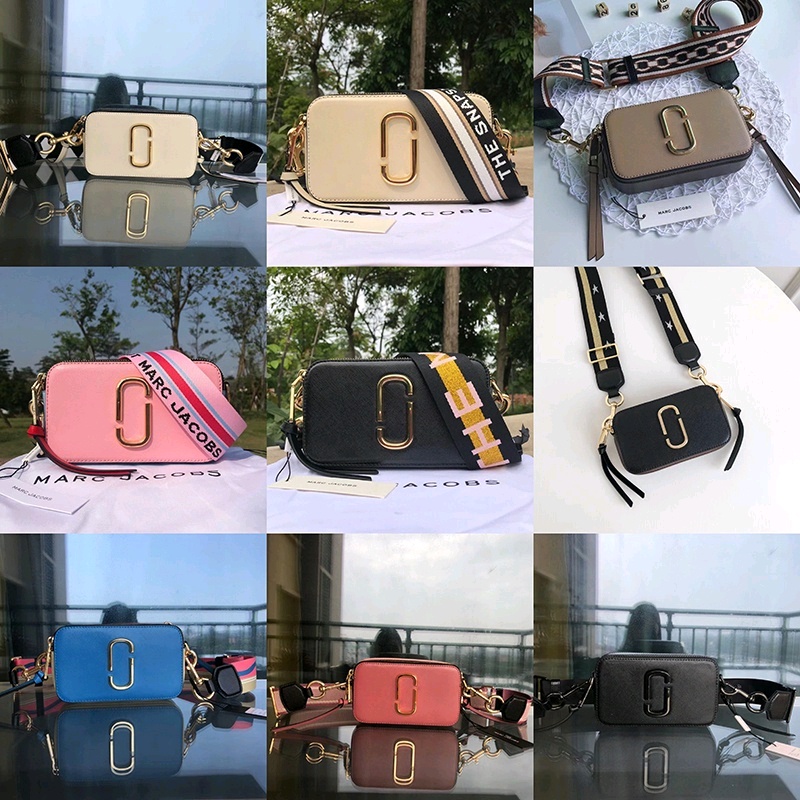 2022 MARC jacobs Bolsa De Cámara De Las Mujeres De Moda Bolso De Hombro MJ  Crossbody Bolsos