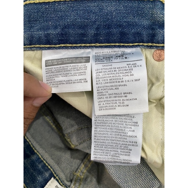 Levi Strauss 501 Jeans cortos suaves rasgados | Shopee México