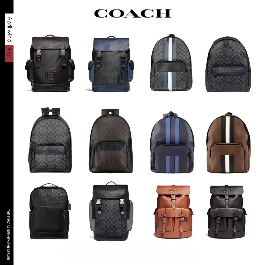 Coach Complete MoCoachila Rivington Para Hombres , Bolsa De Viaje Con Doble Cremallera Senderismo Con Estampado Clásico C , F36080 | Shopee México