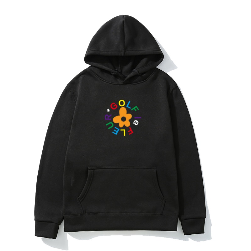 Print Tyler The Creator Sudadera Con Capucha Golf Wang Flower Cat Rap Music Ofwgkta Skate Hombres