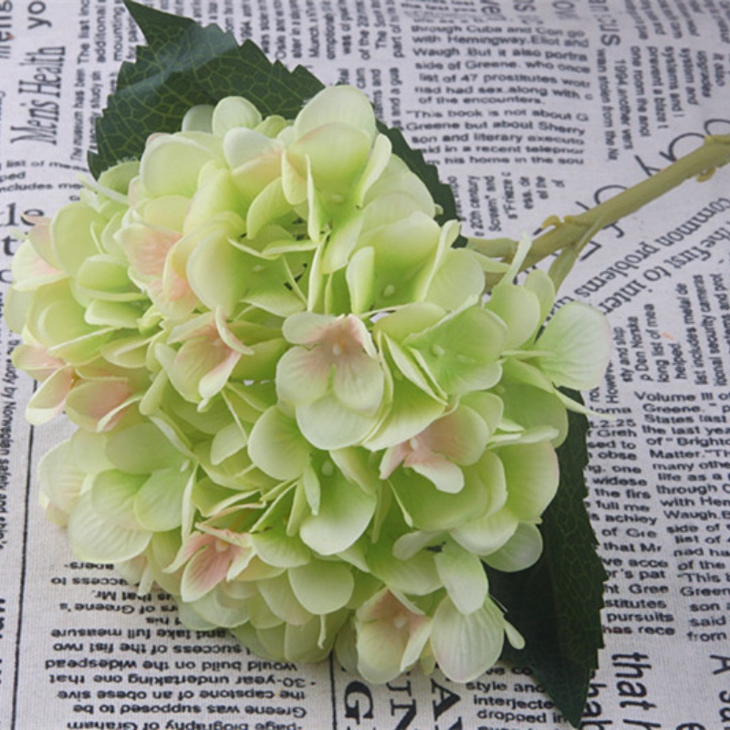 Ramo De Hortensias Artificiales Con 96 Flores Para Decoración De Boda ,  Arreglos , Fiesta Y Del Hogar | Shopee México