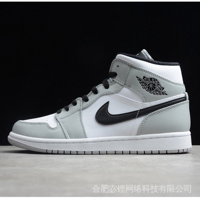 jordan 1 mid light smoke grey verdaderas