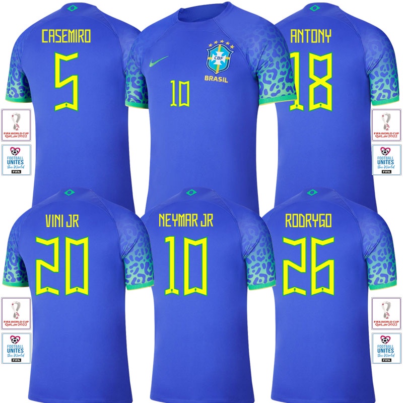 Source 2022 brazil soccer jersey size s-4xl football shirt NEYMAR COUTINHO  FIRMINO JESUS VINI JR men women kids kit on m.