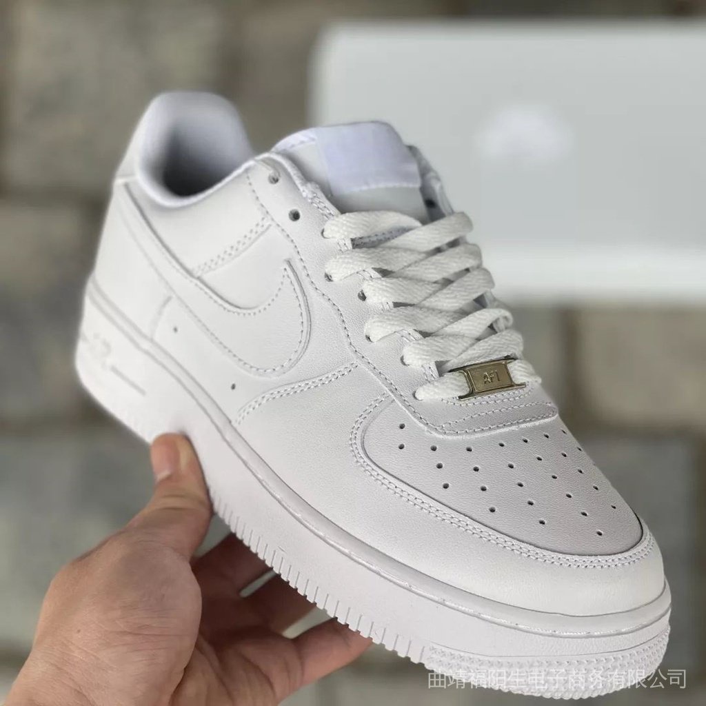 Lío solidaridad déficit Nike AF1 Zapatos Blancos , Air Force 1 full white Talla Completa Hombre Y  Mujer (Caja De Facturas) | Shopee México