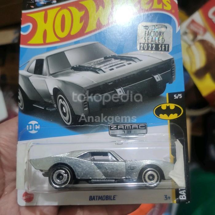 Hot wheels fábrica sellada 2022 zamac batmobile the batman Shopee México