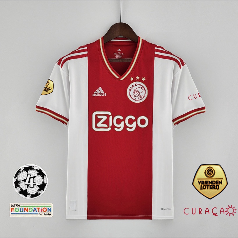 Ajax Amsterdam 2017/2018 Camiseta De Fútbol Jersey De Entrenamiento Adidas Original joven M 