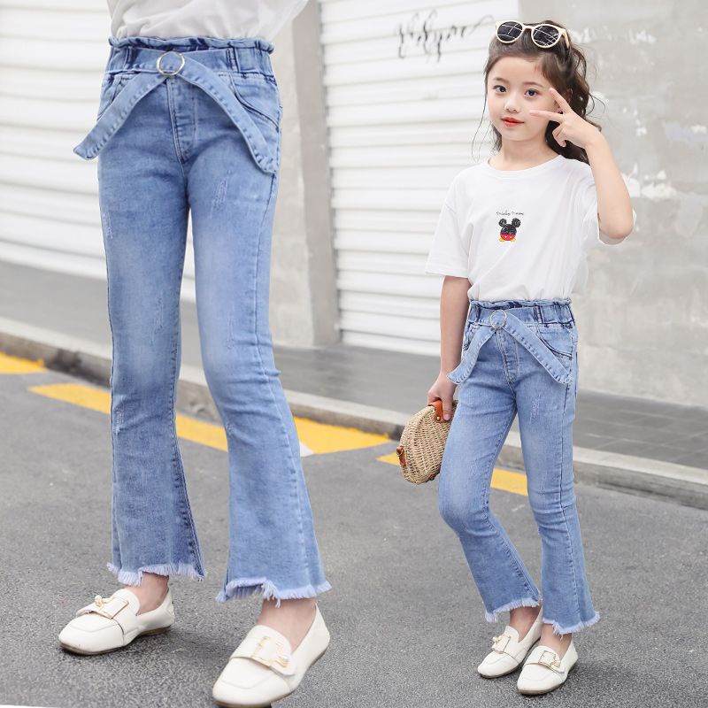 Pantalones De Para Niños Vaqueros Juveniles De Moda Coreana Para Y Para | Shopee México