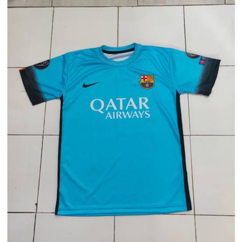 Camiseta Barcelona 3rd 2015 impresión completa personalizada