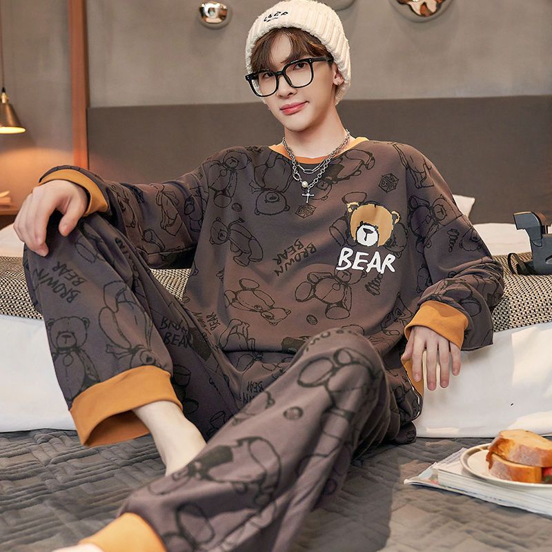 Pijama Hombre Manga Larga Pijama BOSS Unique Camiseta Manga