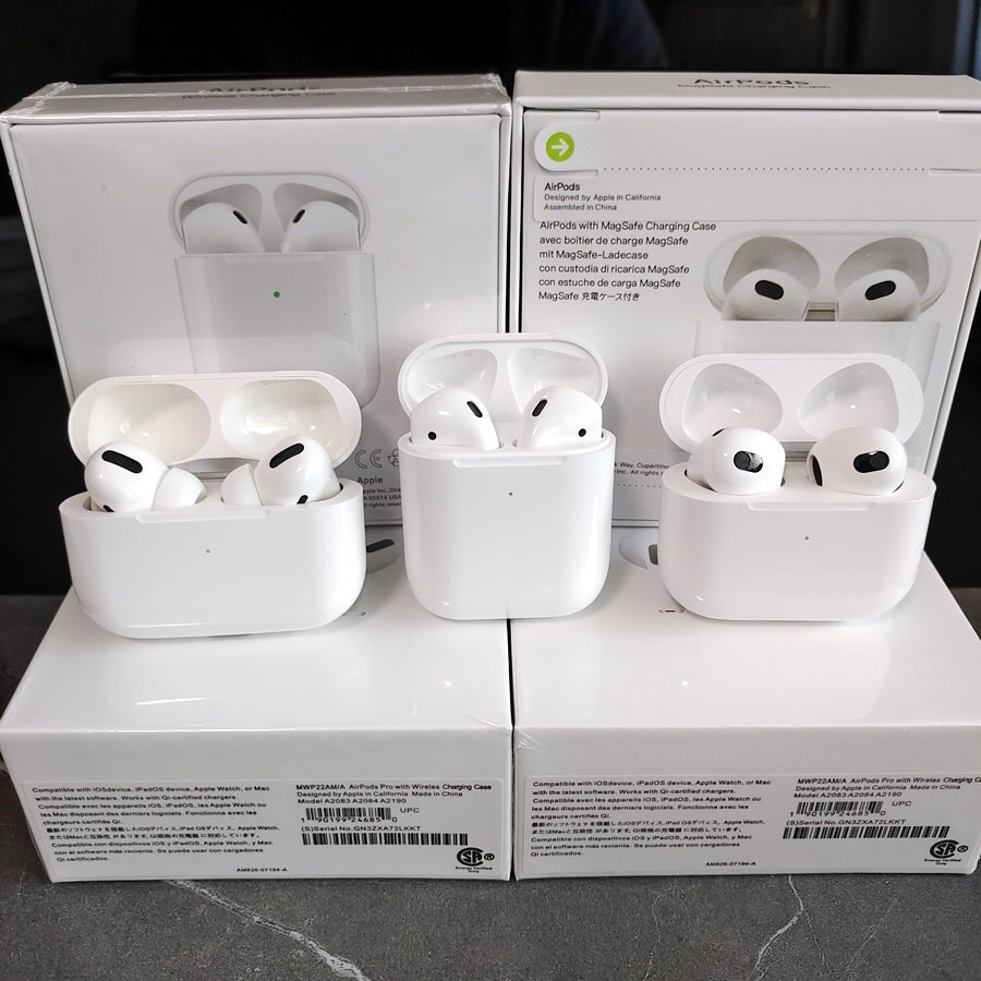 Auriculares Inalámbricos Originales De Tercera Generación TWS Airpods Pro 3  2 Función Completa Con Logotipo De Apple Texto Bluetooth | Shopee México