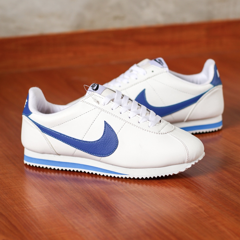 Nike Cortez blanco azul zapatos de hombre