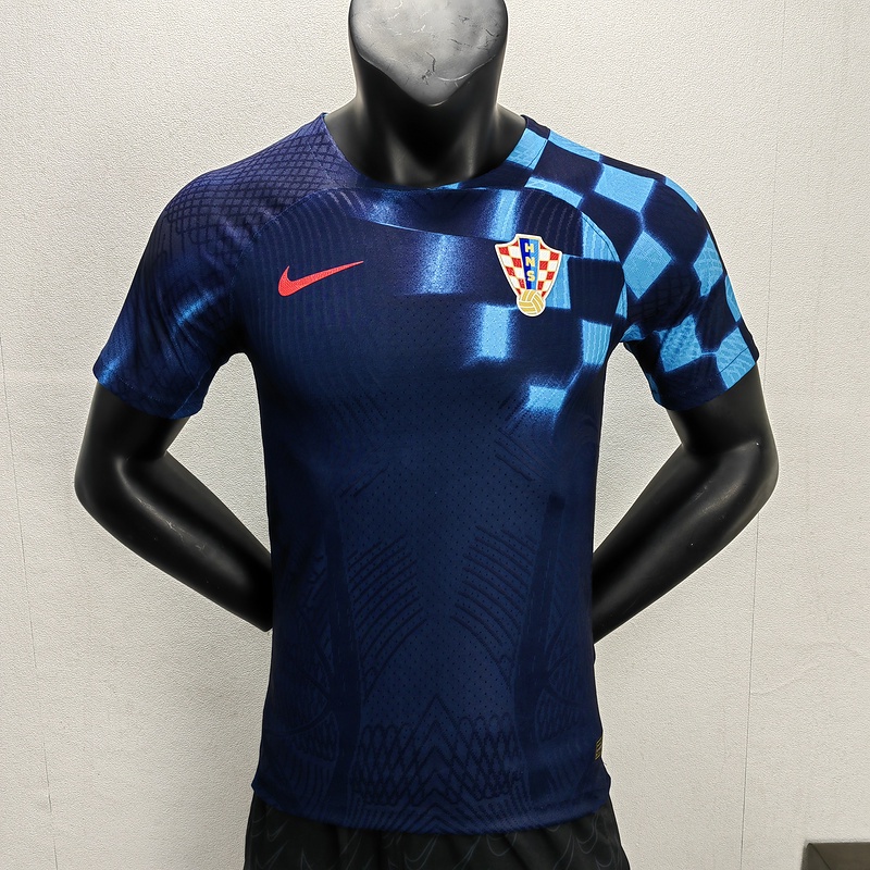 Camiseta De Fútbol 2022 De Qatar Croacia Visitante | Shopee México