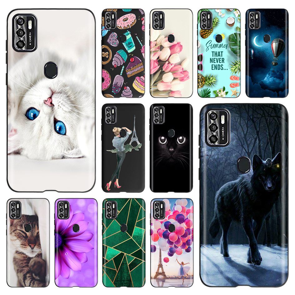 Guxira Cover Pelle Portafoglio per ZTE Blade A7S 2020, Custodia A Libro Protettiva Flip Case con Magnetica Silicone Antiurto Slot Carte per Ragazze Donne - Rosa Argento