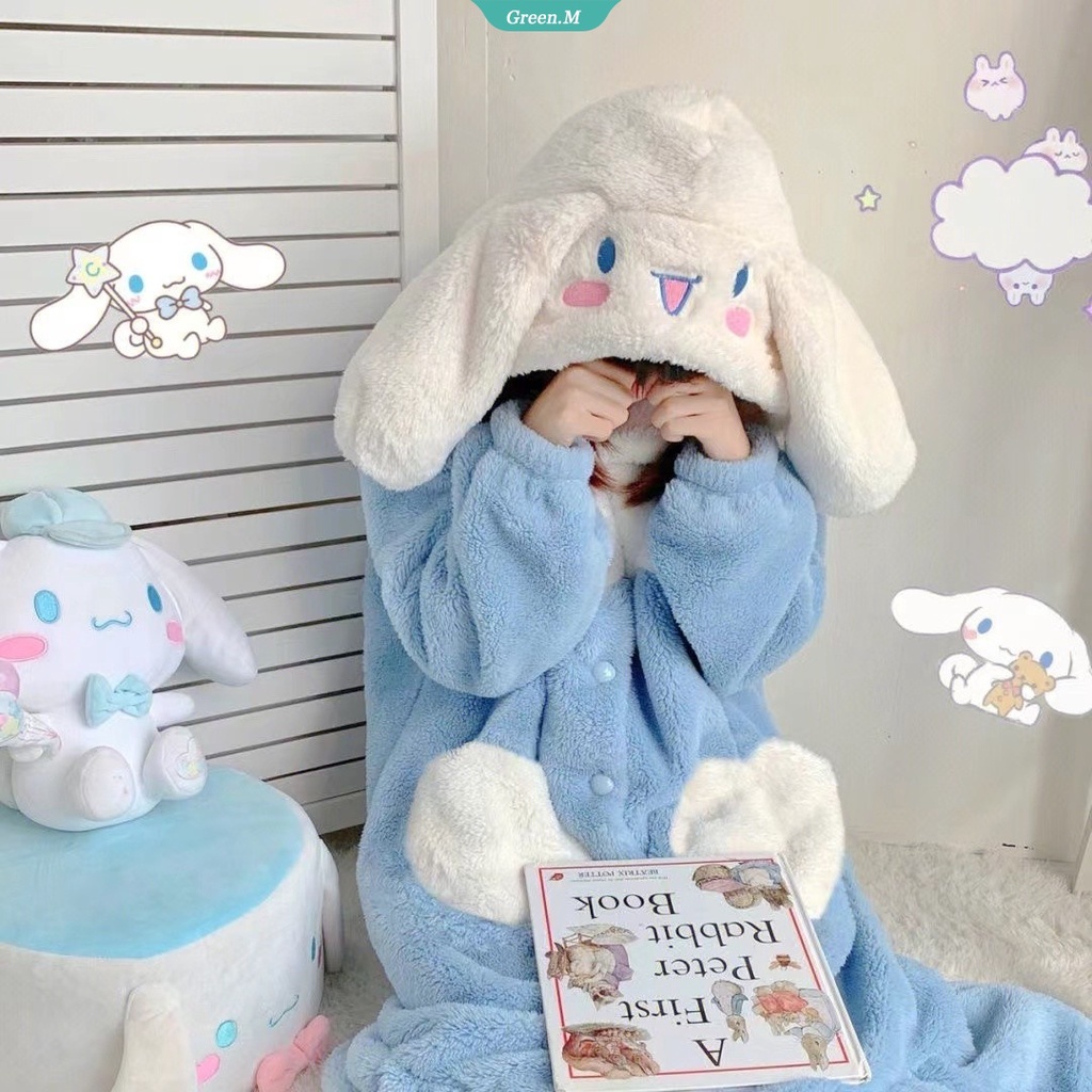 Kawaii Sanrio Onesie Cinnamoroll Onesies Peluche Pijama Otoño Invierno
