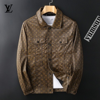 LV LOUIS VUITTON Chamarra causal bomber Para Hombre Abrigo S-XXXL