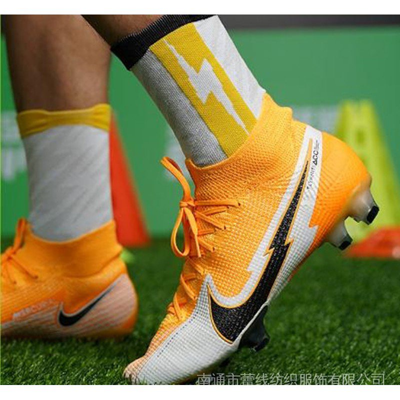 Nike Mercurial Superfly 7 Elite Flyknit 360 Fg Hombres Y Mujeres Malla De Fútbol Impermeable Zapatos Ligeros Y Transpirables 9j | Shopee México