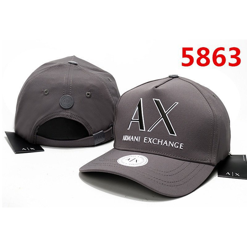 Stock ready] ARMANI AX Logo Gorra De Béisbol Sombrero Sol Snapback Parejas  Gorras Ajustable Plana YbW8 KH9H | Shopee México