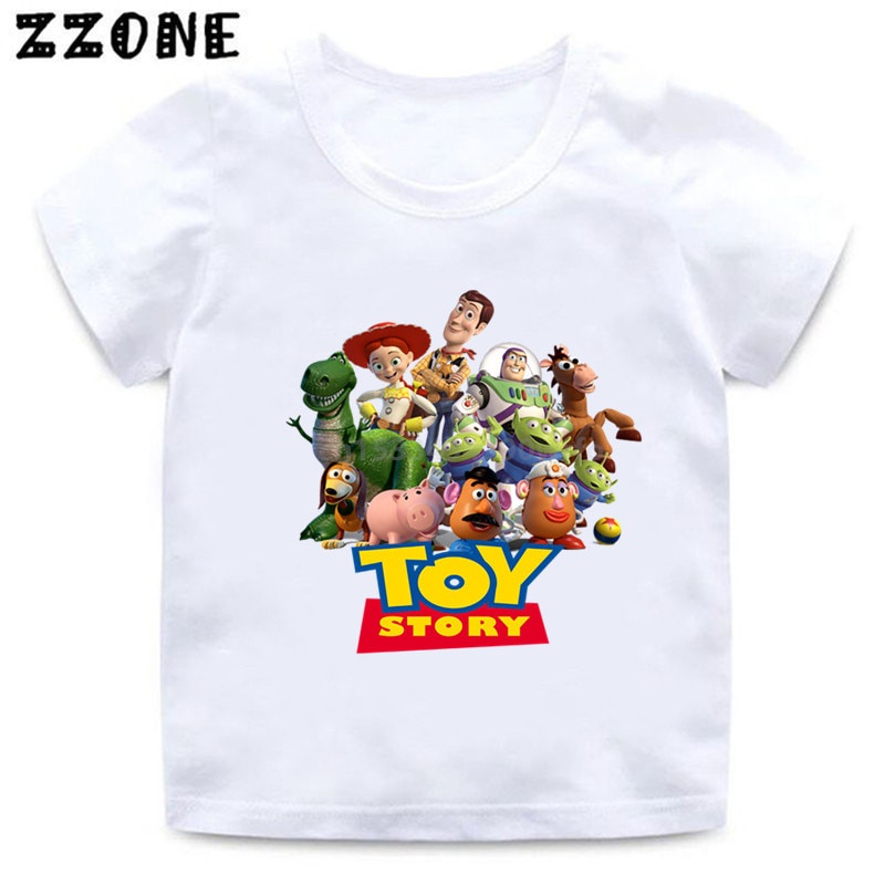 Disney Toy Story Niños Camisetas Buzz Lightyear Woody Graphic Baby Boys  Camiseta De Dibujos Animados Niñas Ropa Verano Tops , ooo5318 | Shopee  México
