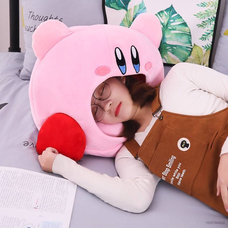 NS4 Kirby Headgear Almohada Para Dormir Bloque La Luz Siesta Tocado Mascota  Casa Gato Perro Pequeño Nido Decoración Del Hogar Suave SN4 | Shopee México