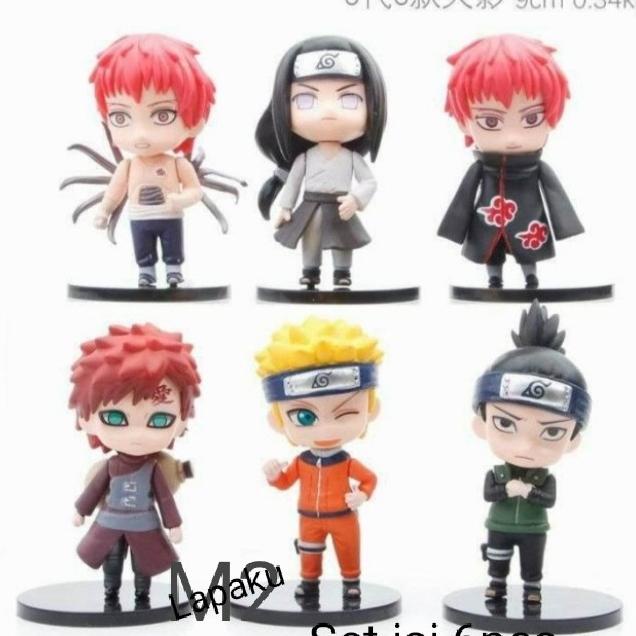 Unids Set Anime Dibujos Animados Naruto Shipudden Naruto Neiji Sasori Set De Figuras Shopee