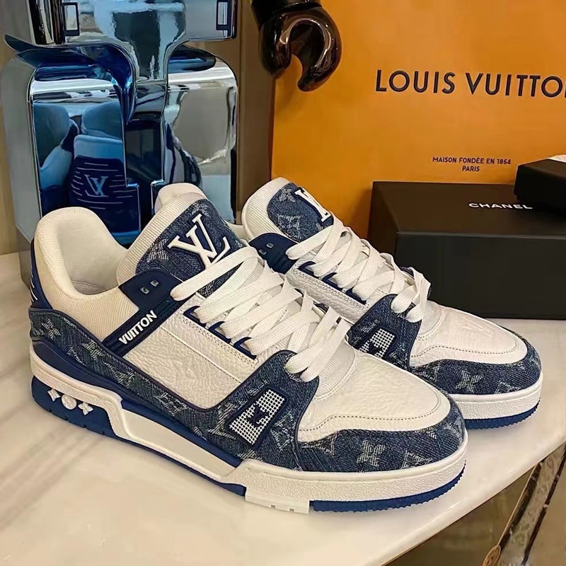 Promoción De Ventas Louis Vuitton/Tenis Para Hombre/Zapatos Deportivos Casuales Ligeros Y A Desigaste , De Moda | Shopee México