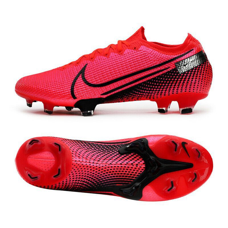 2571 Nike_Mercurial steam 13 Elite FG Cleats Zapatos Rojo k415 Botas/De Deportivos/Nuevo original | Shopee México