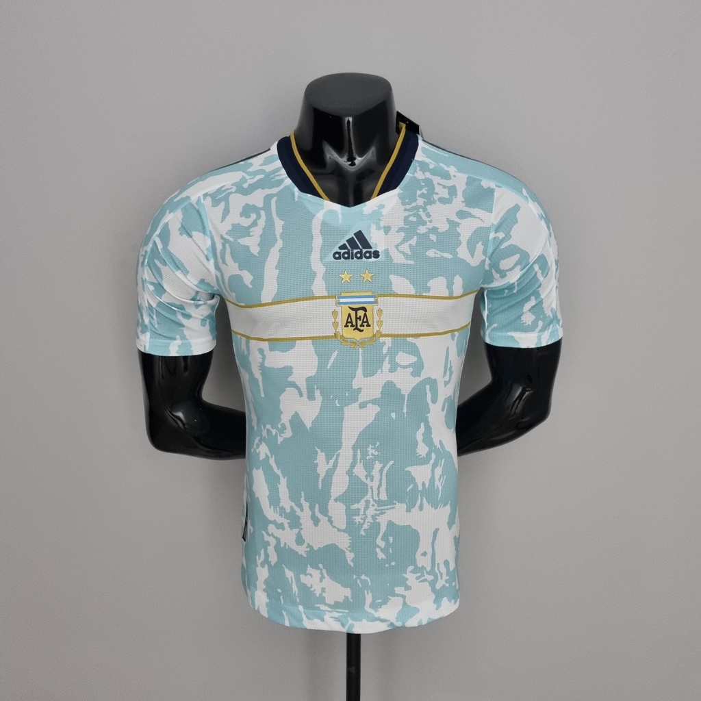 Camiseta De Fútbol Versión Clásica 2022 Argentina Jugador