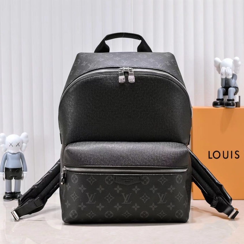 100 % original LV/Louis Vuitton Nueva Discovery De Cuero Negro Para Hombre , Bolsa De Viaje | Shopee México