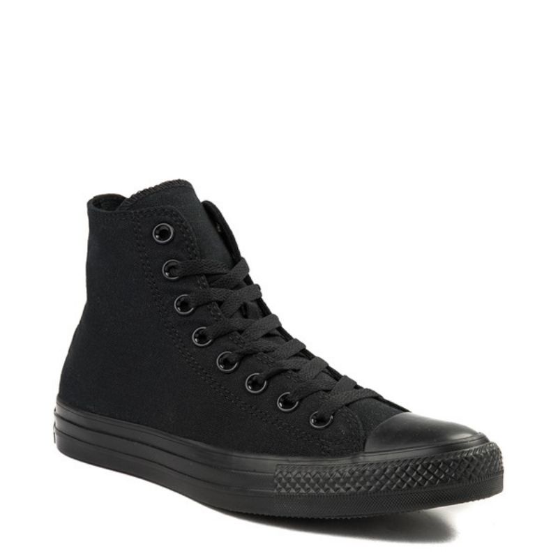 999 Converse Allstar All Black Botas De Lona/Zapatos Negros Escolares