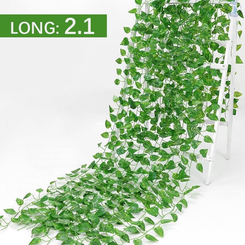 230cm Plantas Artificiales Decoración Del Hogar Vides Falsas De Habitación  Verde Hojas Verdes Pared Liana Ivy Decorativo Enredadera | Shopee México