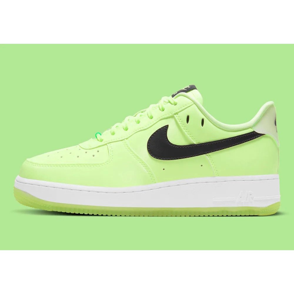 regalo templar orden Nike Air Force 1 Tienen Un Día Smiley Blanco Verde Fluorescente Casual  Zapatillas Todo Combinado CT3228-702 Hombres Mujeres Zapatos | Shopee México