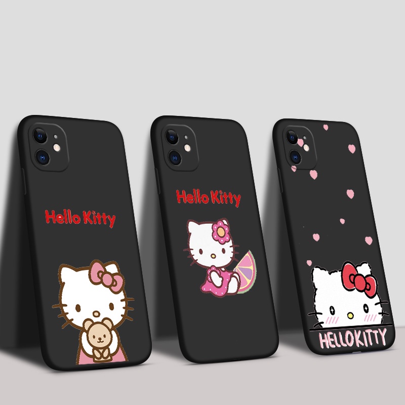 Carcasa Iphone 11 12 Pro Max 12 MIni Funda Para Teléfono hello kitty lovely
