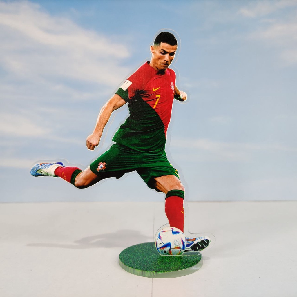 Figura de acción Standee Cristiano Ronaldo Jersey Portugal Goal World Cup Qatar 2022