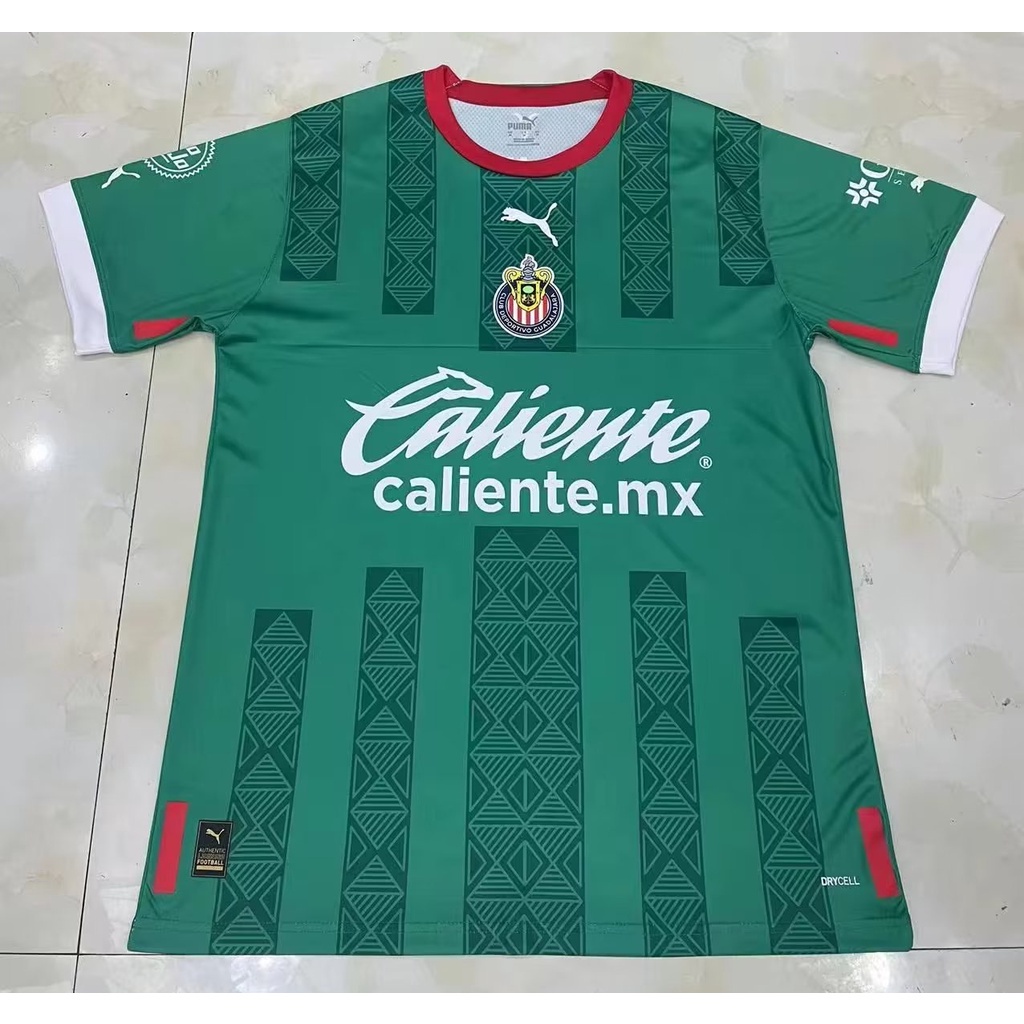 [Fan] 2223 Nueva Camiseta De Fútbol Chivas Green Edición Especial jersey De Entrenamiento De Alta Calidad Manga Corta S-4XL