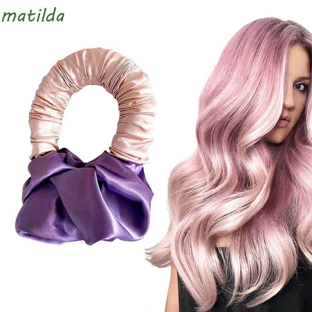 MATILDA Curling Diadema DIY Sin Calor Herramientas De Peinado Onda  Scrunchies Cinta De Rizado De Seda Barra De Rizo Perezoso Para Dormir |  Shopee México