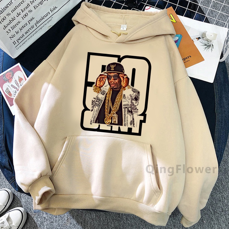 50 Cent Sudaderas Con Capucha Hombres Sudor y2k Ropa Gótica Jersey Hombre  Kawaii | Shopee México