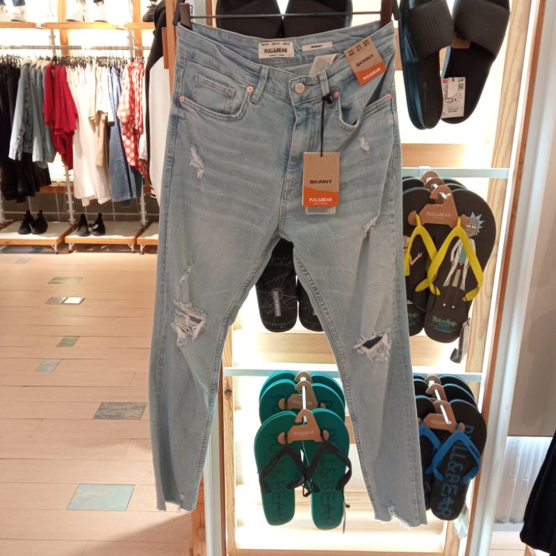 pedir disculpas tocino Práctico Hombre PULL&BEAR Jeans denim | Shopee México