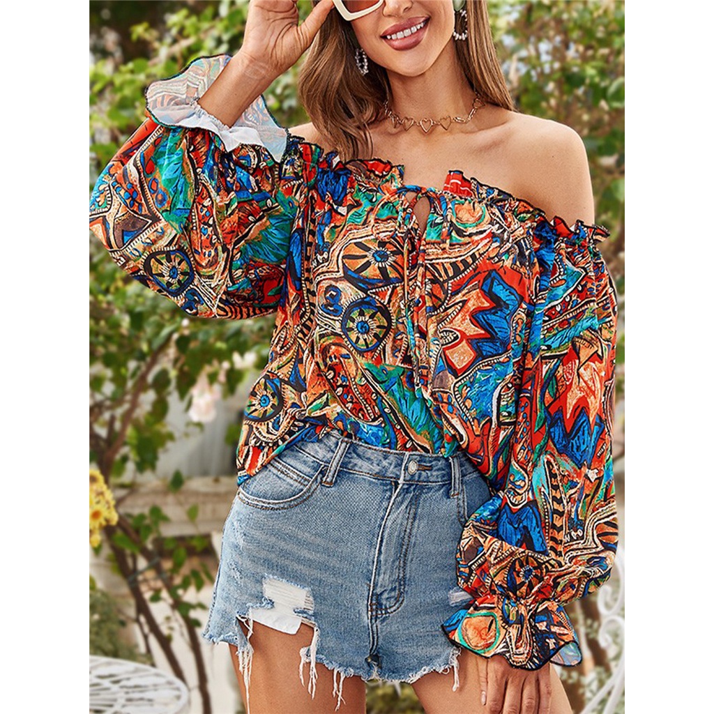 Pareos Playa LA LEELA Blusa Tropical Para Mujer, Camisa De Vestir