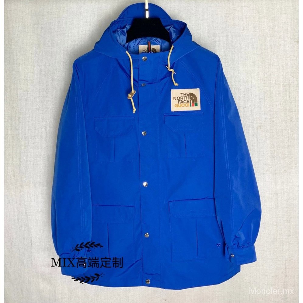GUCCI TNF chaqueta conjunta rompevientos hombres y mujeres de viaje chaqueta casual chaqueta deportiva para mujer