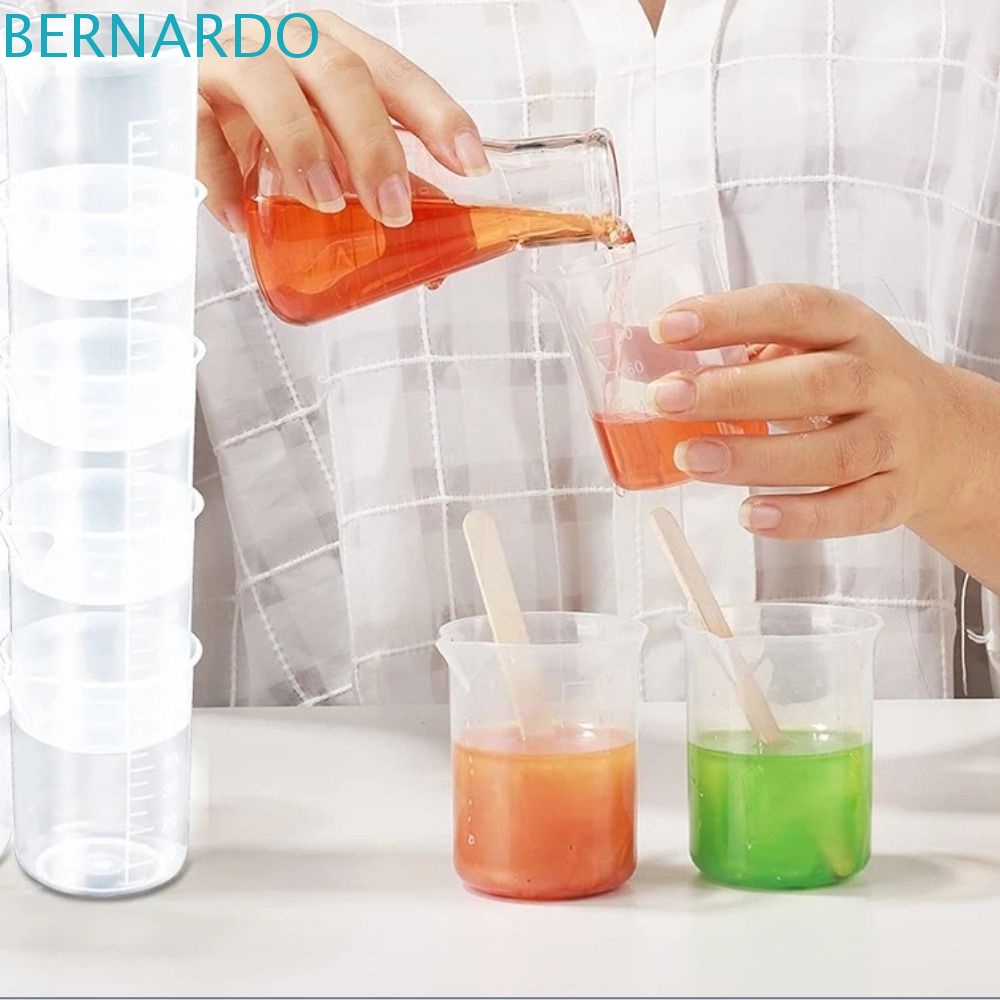 BERNARDO Beaker Portátil 1PC Transparente Para Laboratorio De Cocina